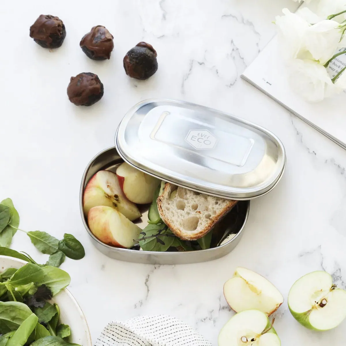 Thumbnail Ever Eco Bento Box Stainless Steel One Compartment