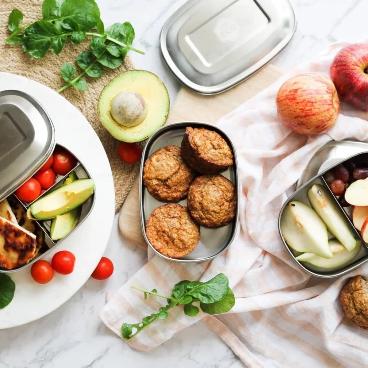 Thumbnail Ever Eco Bento Box Stainless Steel One Compartment
