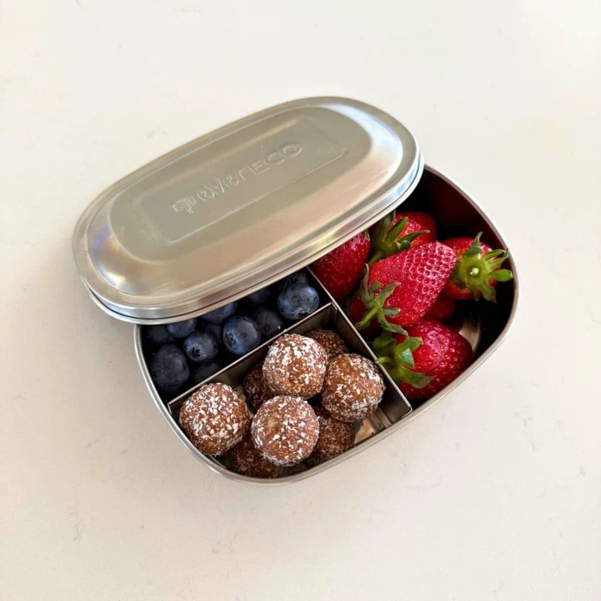 Thumbnail Ever Eco Bento Box Stainless Steel Three Compartment