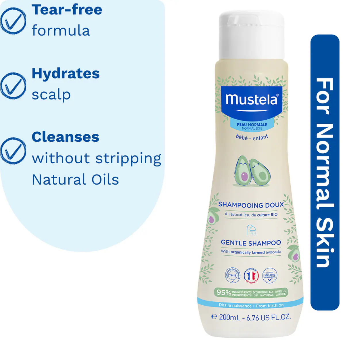 Thumbnail Mustela Gentle Shampoo 200ml