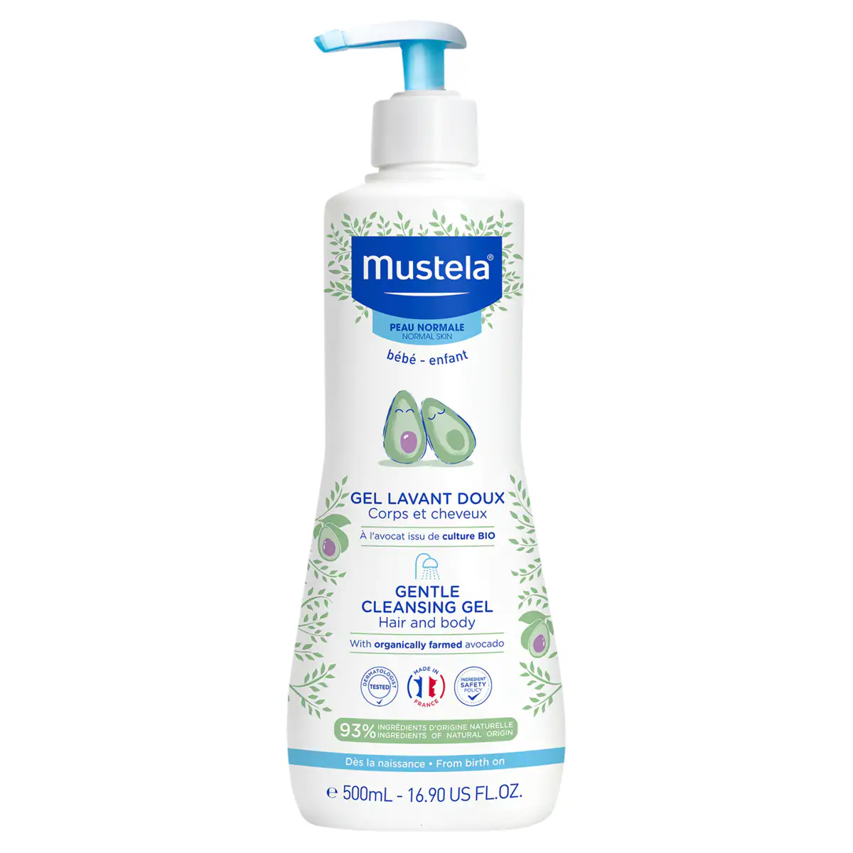 Thumbnail Mustela Gentle Cleansing Gel Hair & Body 500ml