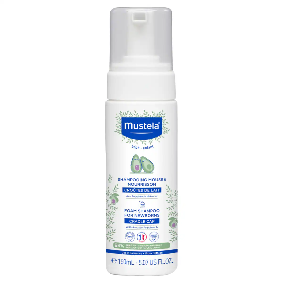 Thumbnail Mustela Foam Shampoo for Newborns 150ml