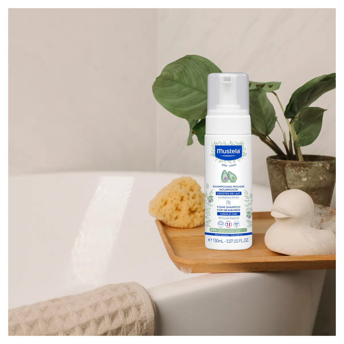 Thumbnail Mustela Foam Shampoo for Newborns 150ml