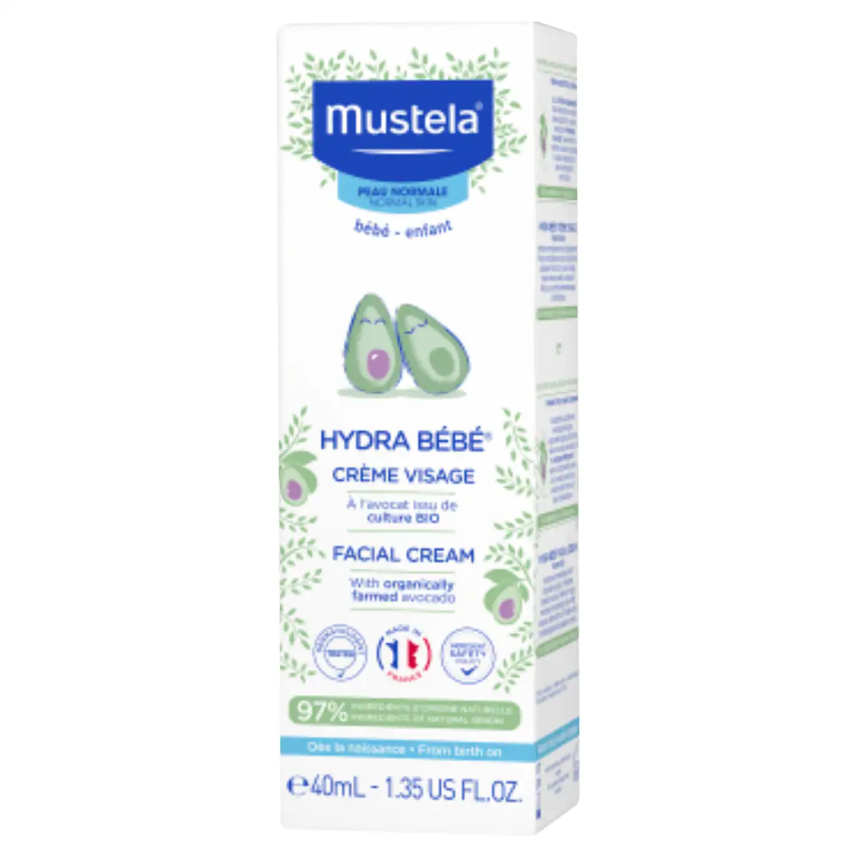 Thumbnail Mustela Hydra-Bebe Facial Cream 40ml