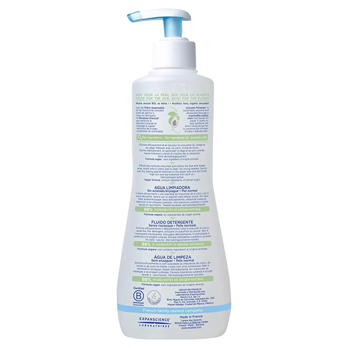 Thumbnail Mustela No-Rinse Cleansing Water 300ml