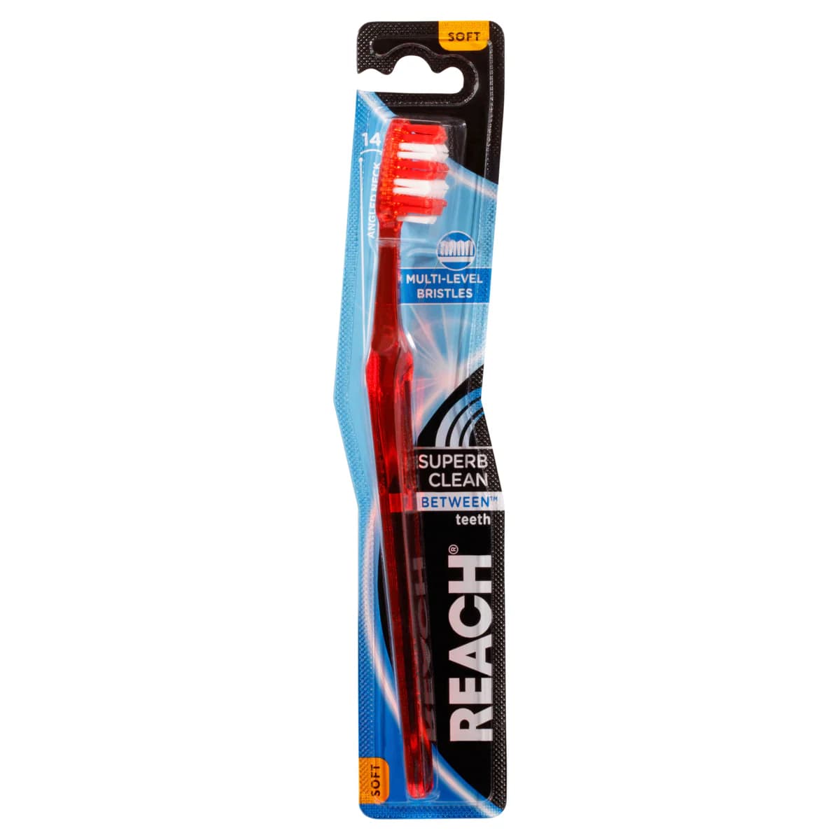 Thumbnail Reach Superb Clean Between Teeth Soft Toothbrush 1 Pack