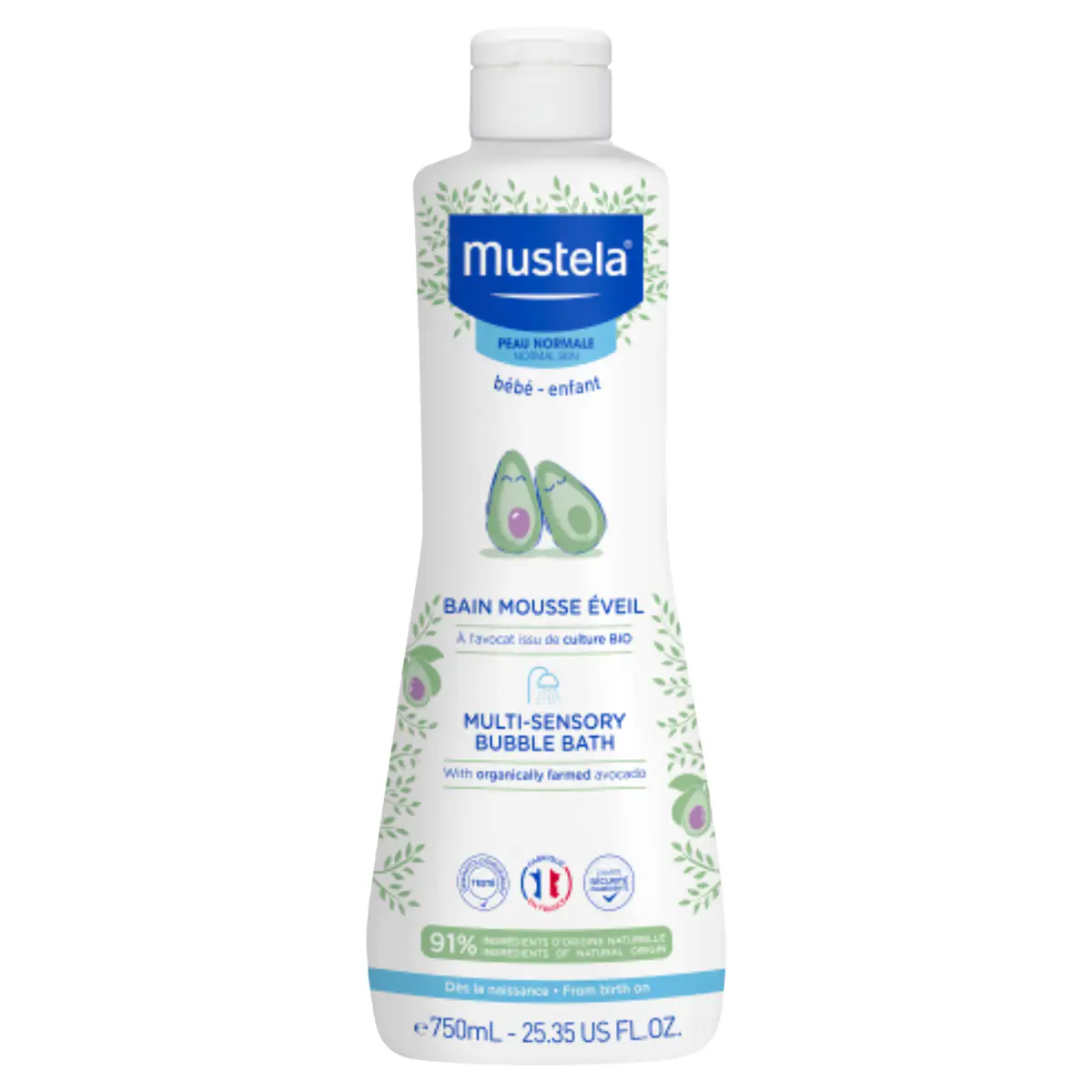 Thumbnail Mustela Multi Sensory Bubble Bath 750ml