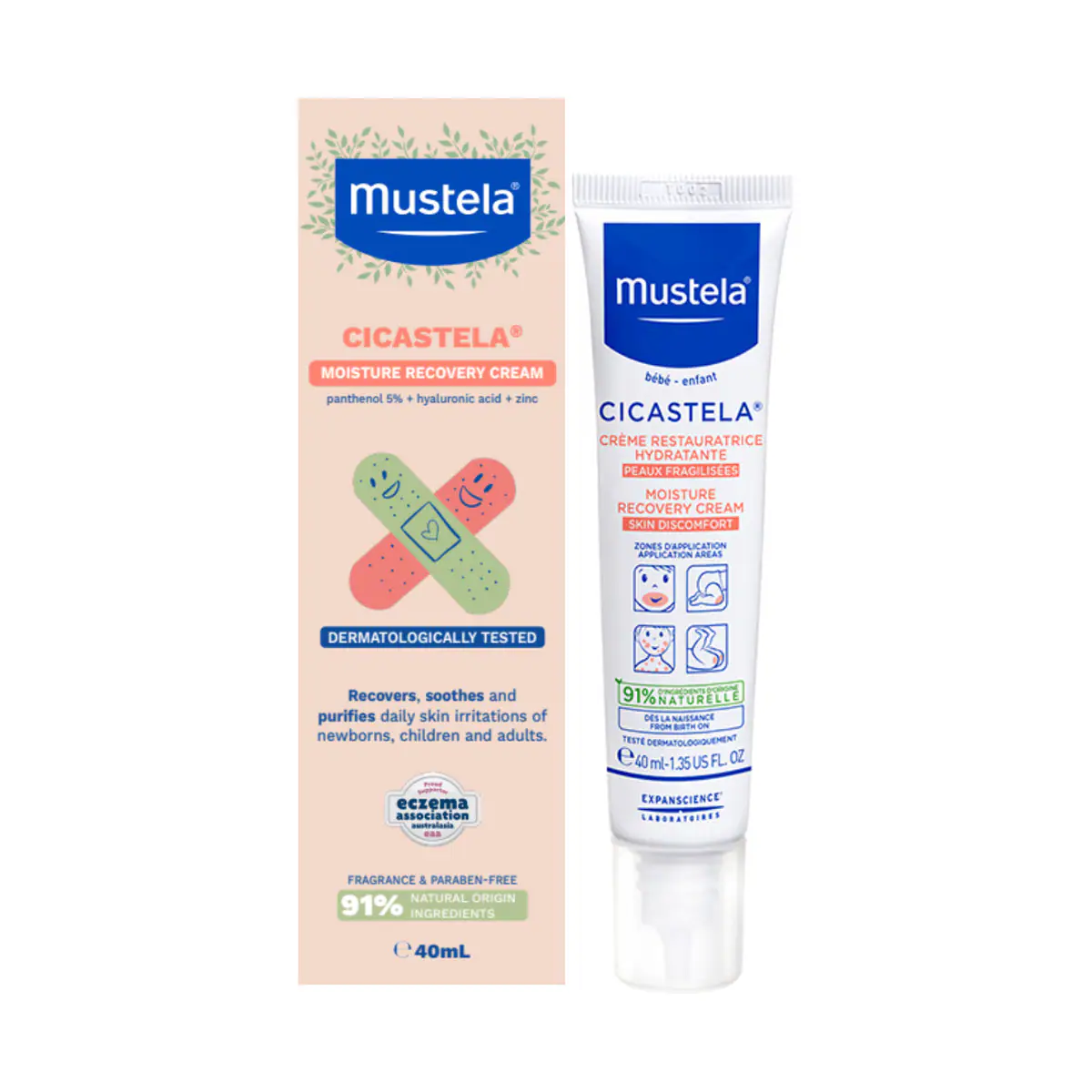 Thumbnail Mustela Cicastela Moisture Recovery Cream 40ml