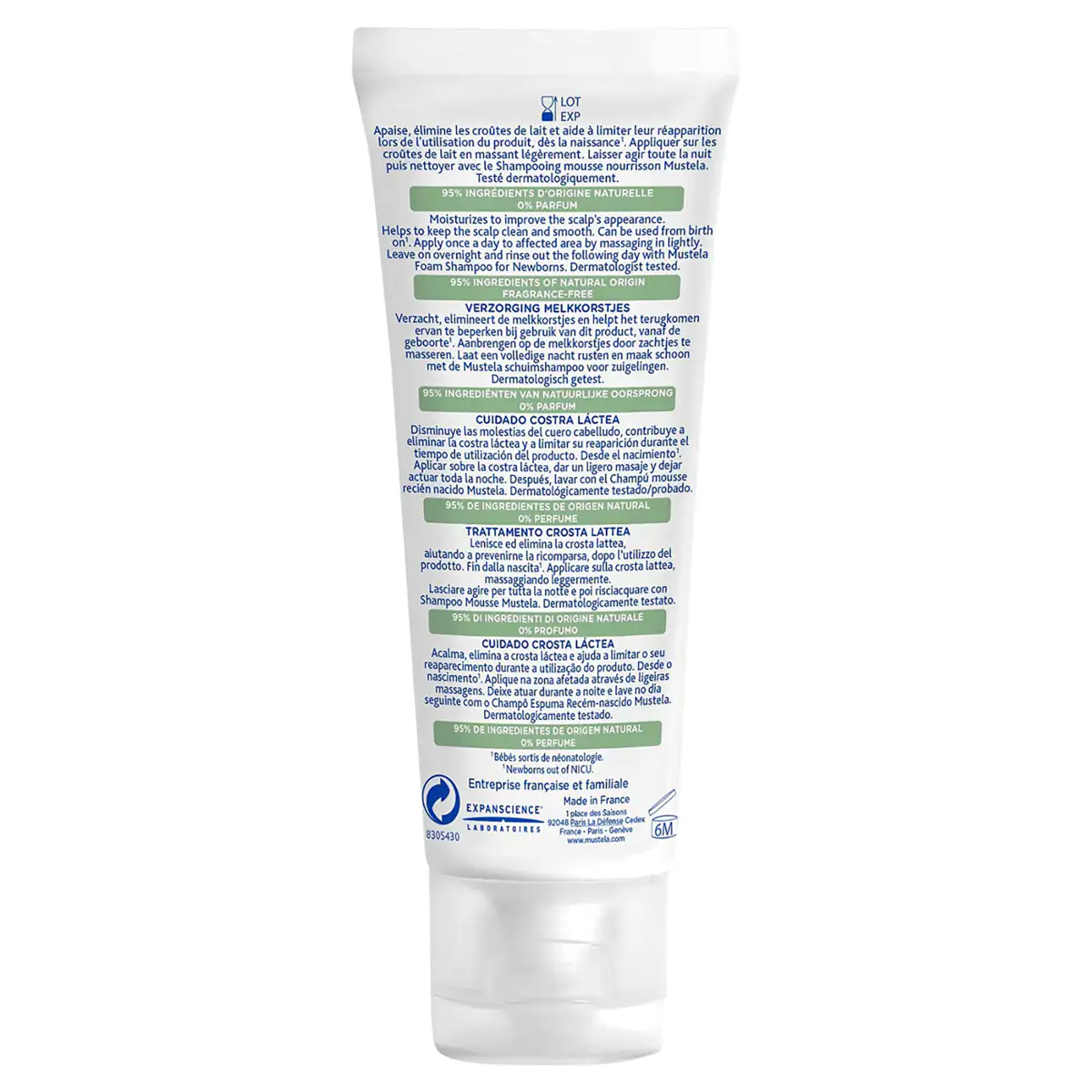 Thumbnail Mustela Cradle Cap Cream 40ml