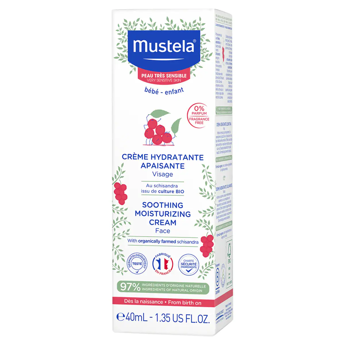 Thumbnail Mustela Soothing Face Cream Fragrance Free 40ml