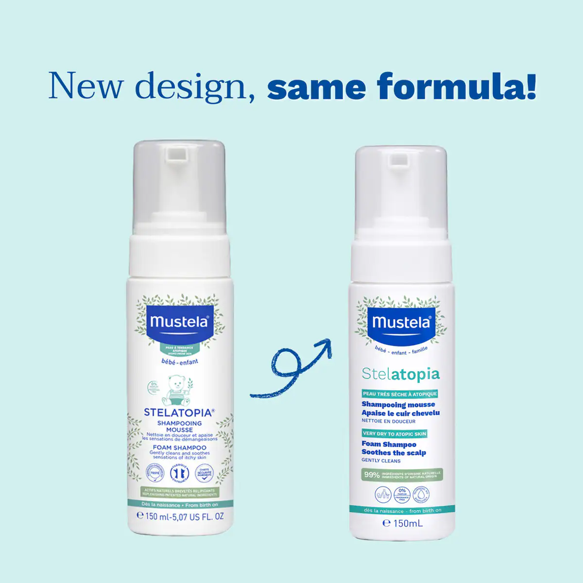 Thumbnail Mustela Stelatopia Foam Shampoo 150ml