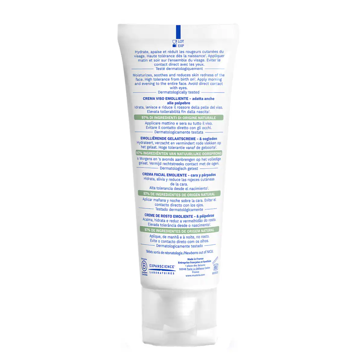 Thumbnail Mustela Stelatopia Emollient Face Cream 40ml