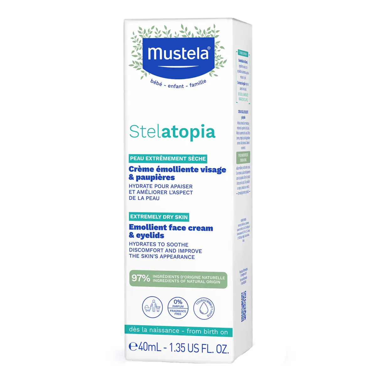 Thumbnail Mustela Stelatopia Emollient Face Cream 40ml