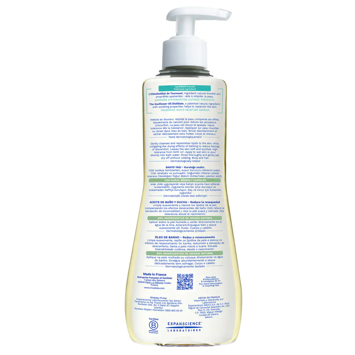Thumbnail Mustela Stelatopia Cleansing Oil 500ml