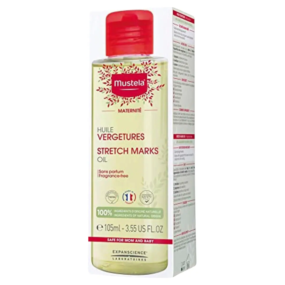 Thumbnail Mustela Stretch Marks Oil Fragrance Free 105ml
