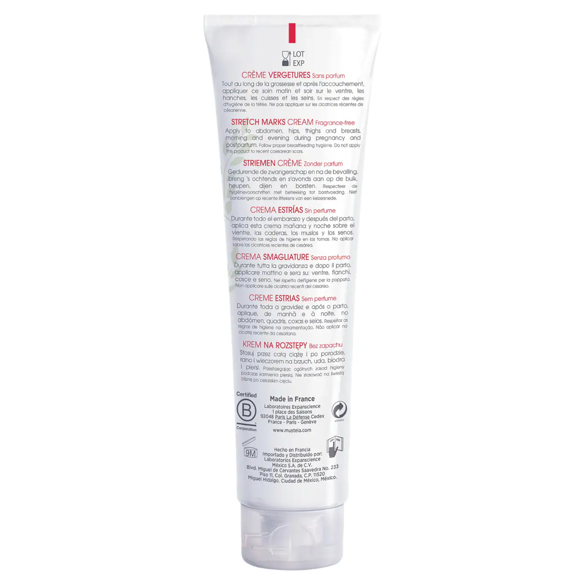 Thumbnail Mustela Stretch Marks Cream Fragrance Free 150ml