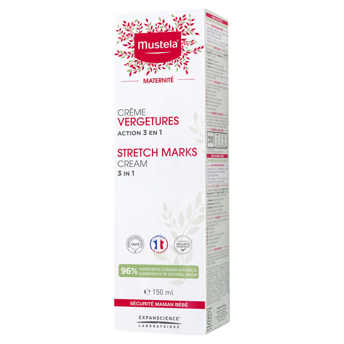 Thumbnail Mustela Stretch Marks Cream Fragrance Free 150ml