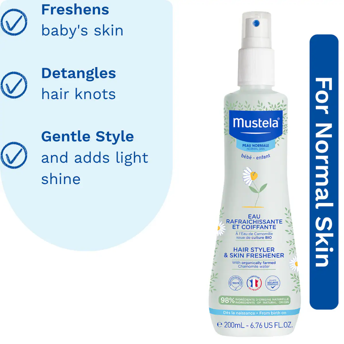 Thumbnail Mustela Hair Styler & Skin Freshener 200ml