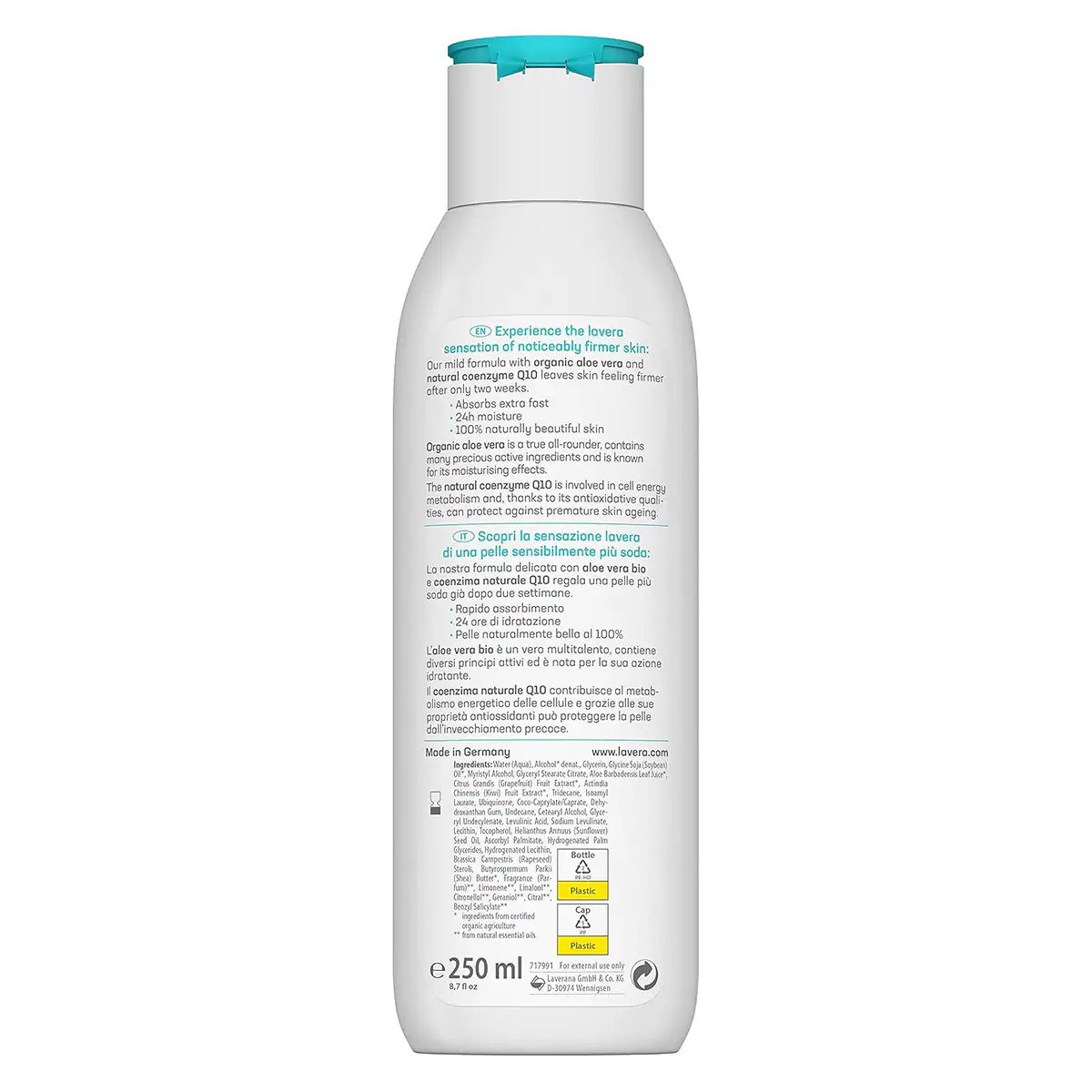 Thumbnail Lavera Basis Sensitiv Body Lotion Firming Q10 250ml
