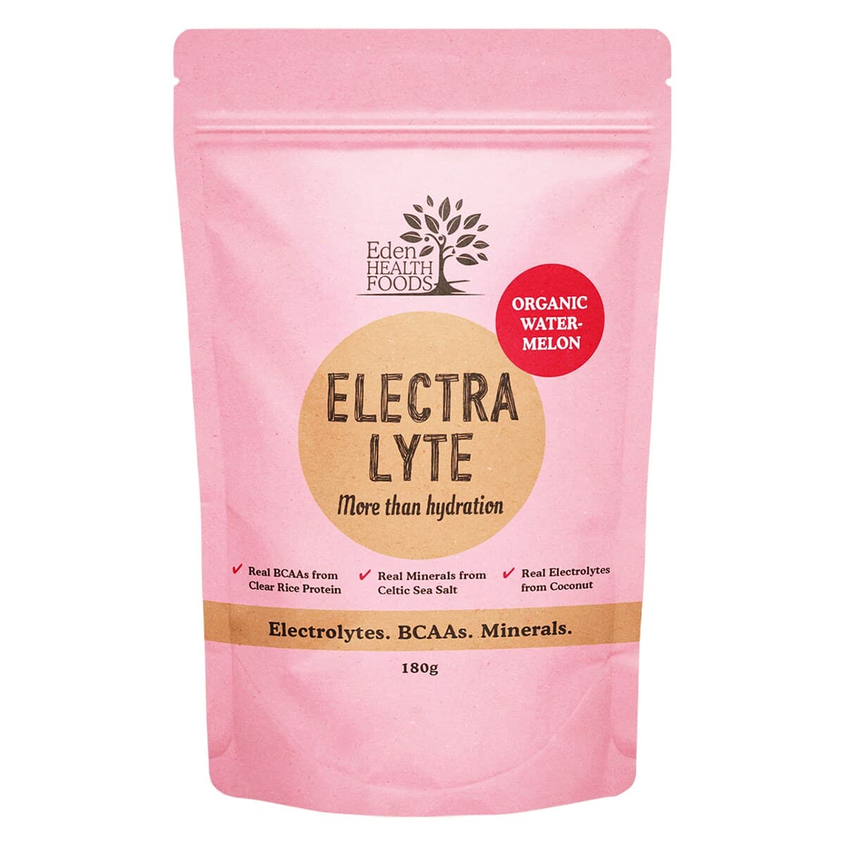 Thumbnail Eden Health Foods Electra-lyte BCAAs & Electrolytes Watermelon 180g