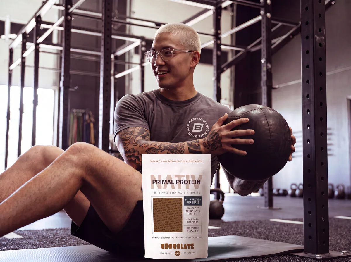 Thumbnail Nativ Primal Protein Grass-fed Beef Isolate Chocolate 750g