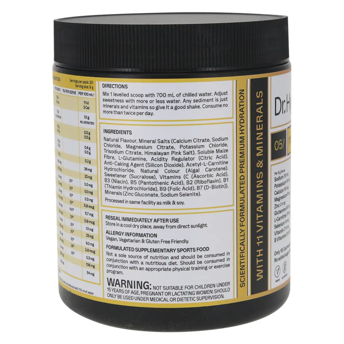 Thumbnail Dr. Hydrate All-In-One Hydration Drink Mango Passionfruit 270g