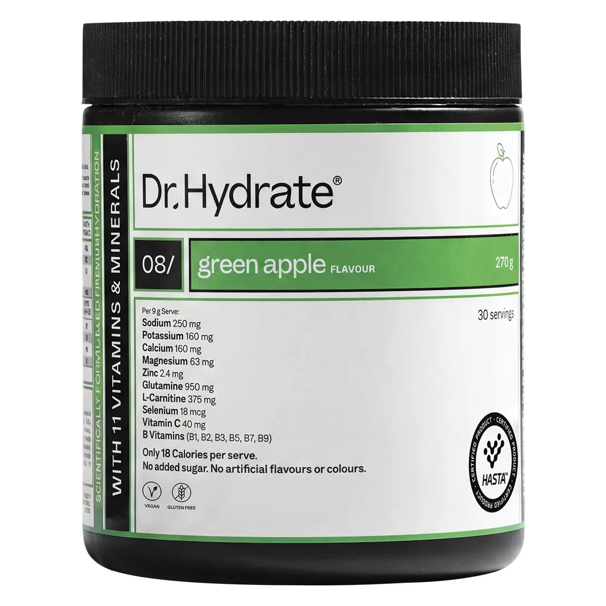 Thumbnail Dr. Hydrate All-In-One Hydration Drink Green Apple 270g