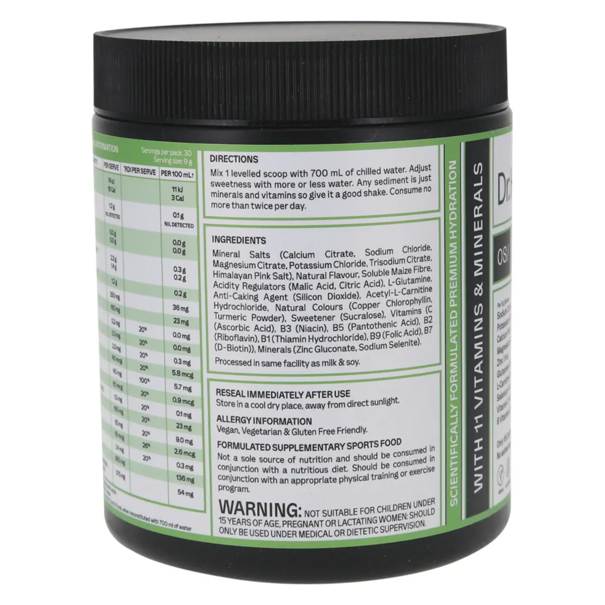 Thumbnail Dr. Hydrate All-In-One Hydration Drink Green Apple 270g