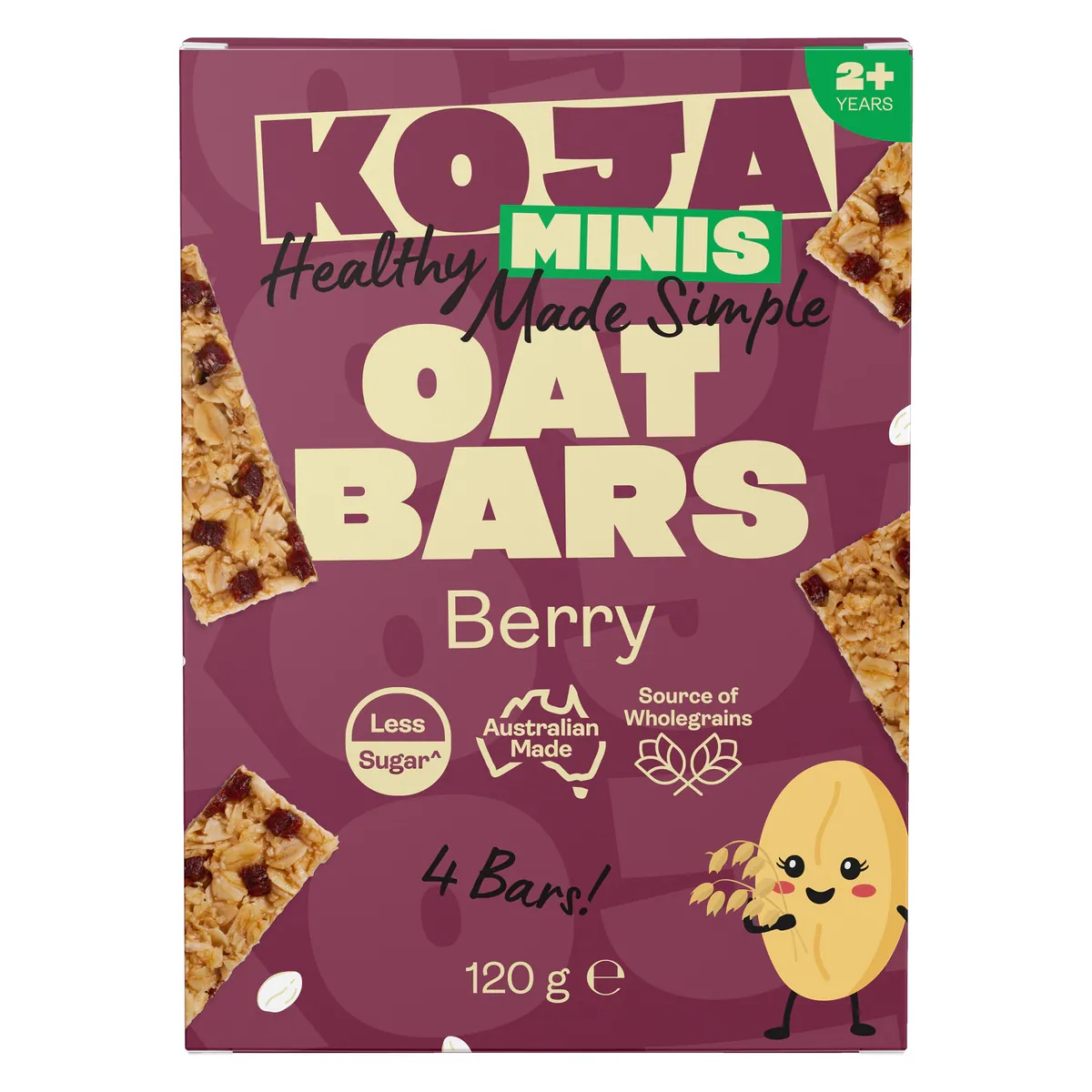 Thumbnail Koja Minis Oat Bars Mixed Berry 120g