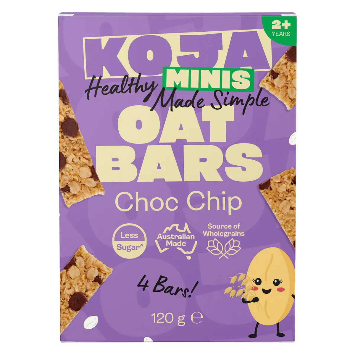 Thumbnail Koja Minis Oat Bars Choc Chip 120g