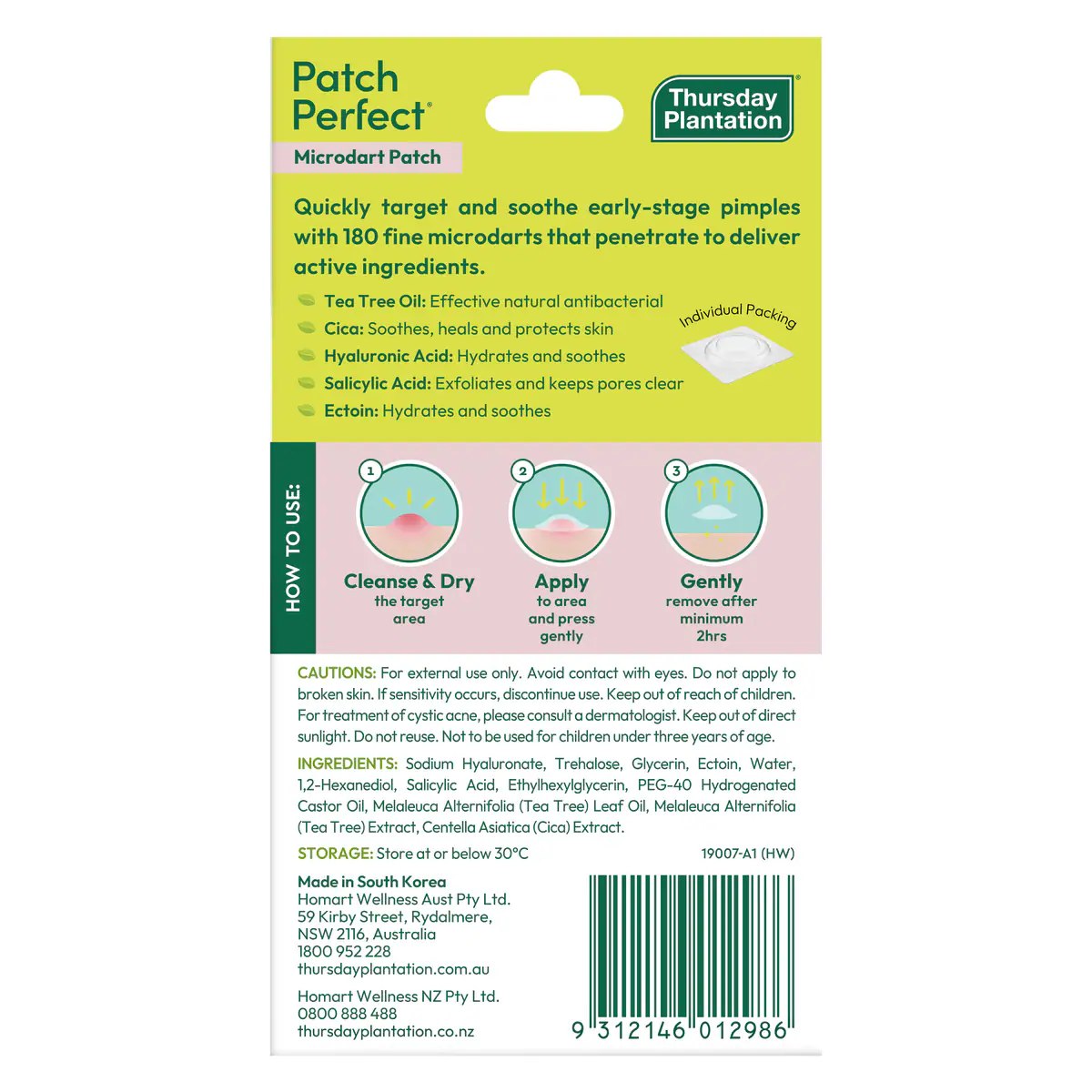 Thumbnail Thursday Plantation Patch Perfect Acne Control Microdart 8 Pack
