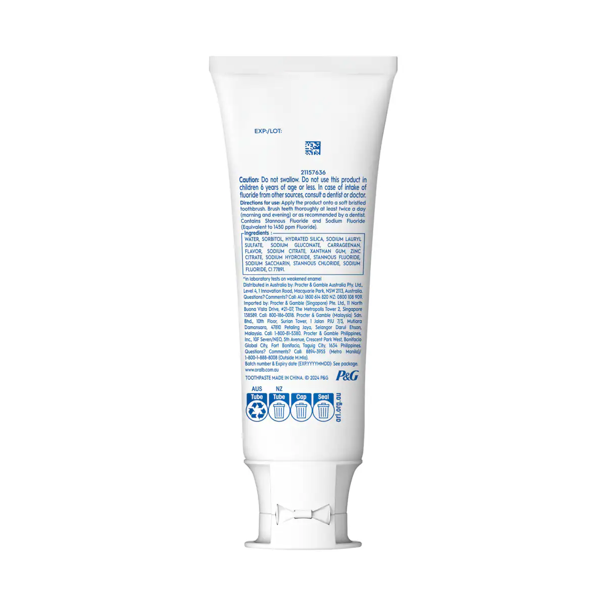 Thumbnail Oral B Gum & Enamel Daily Protection Toothpaste 110g