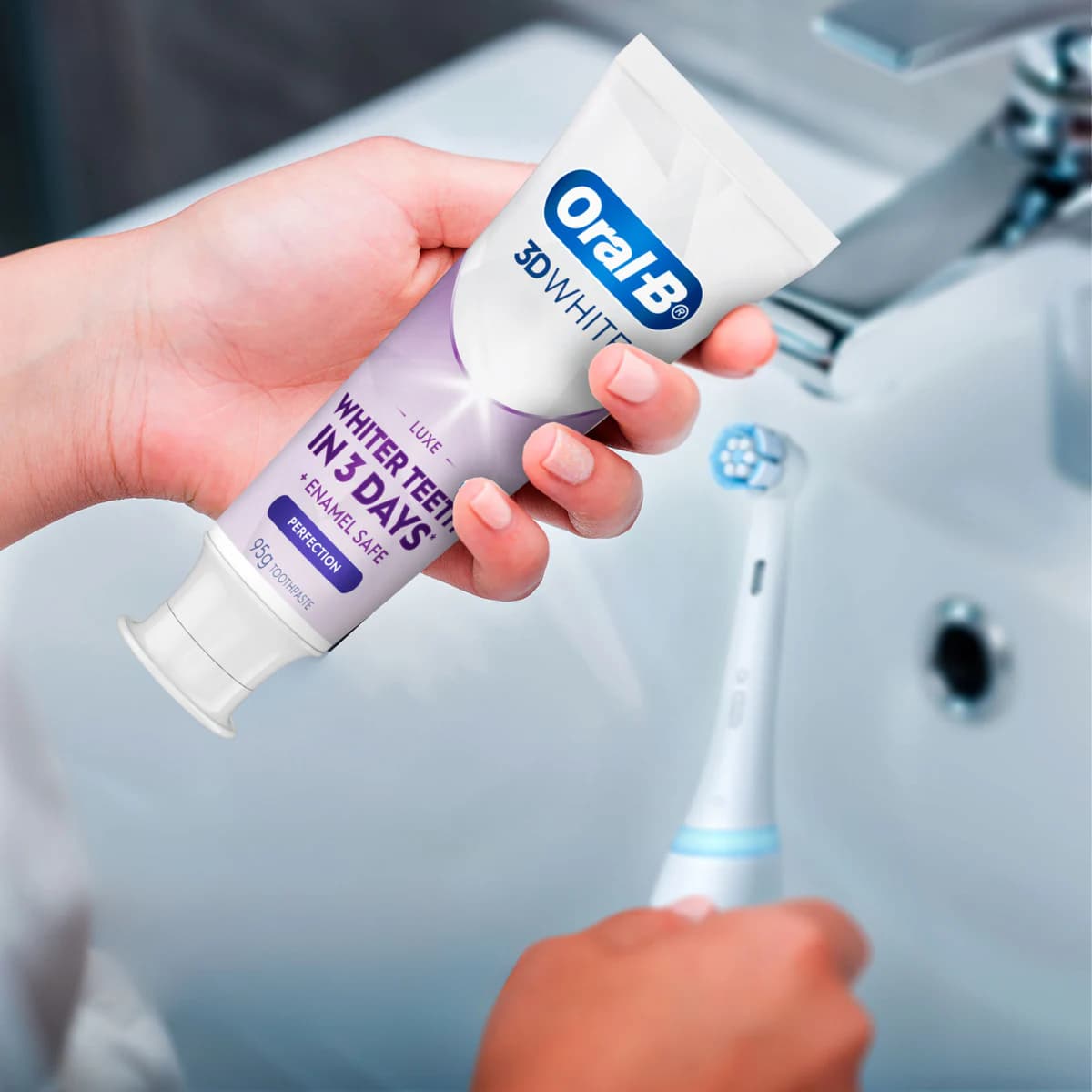 Thumbnail Oral B 3D White Luxe Perfection Whitening Toothpaste 95g