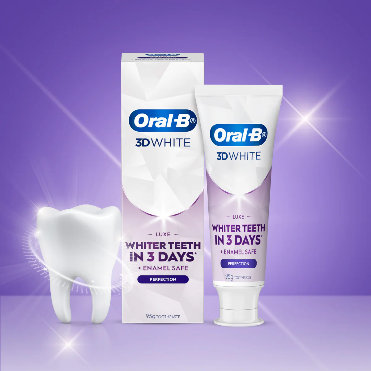 Thumbnail Oral B 3D White Luxe Perfection Whitening Toothpaste 95g