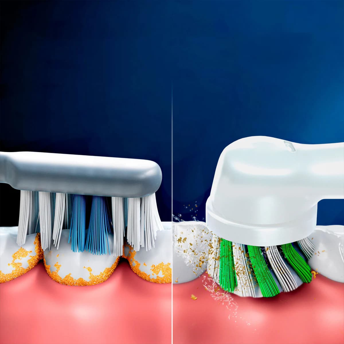 Thumbnail Oral B CrossAction Electric Toothbrush Heads 3 Pack