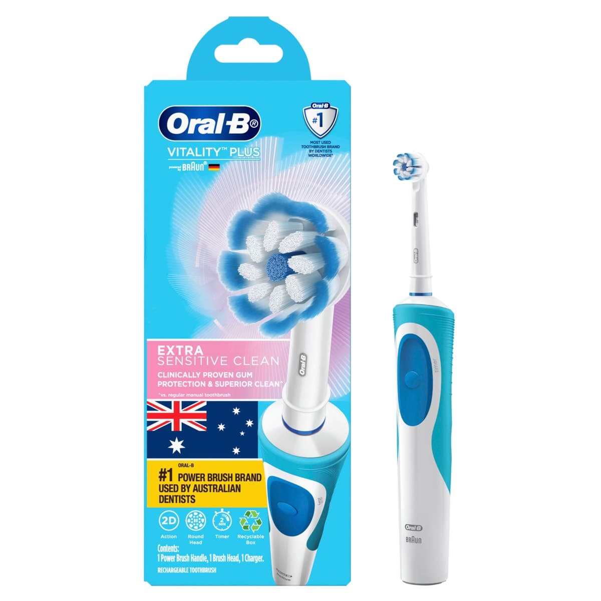 Thumbnail Oral B Vitality Sensitive Clean Electric Toothbrush