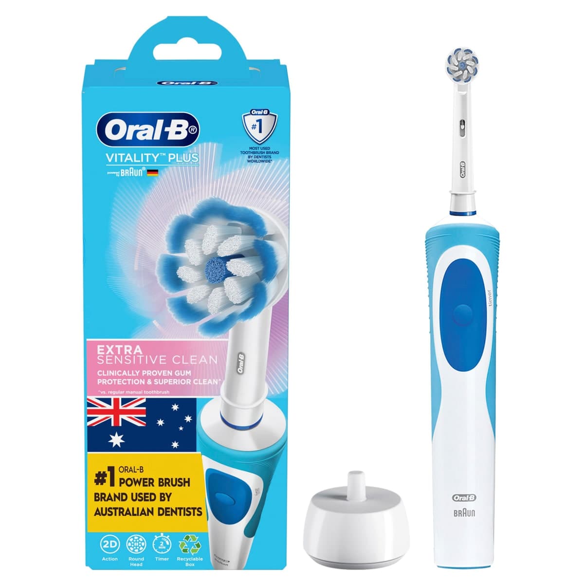Thumbnail Oral B Vitality Sensitive Clean Electric Toothbrush