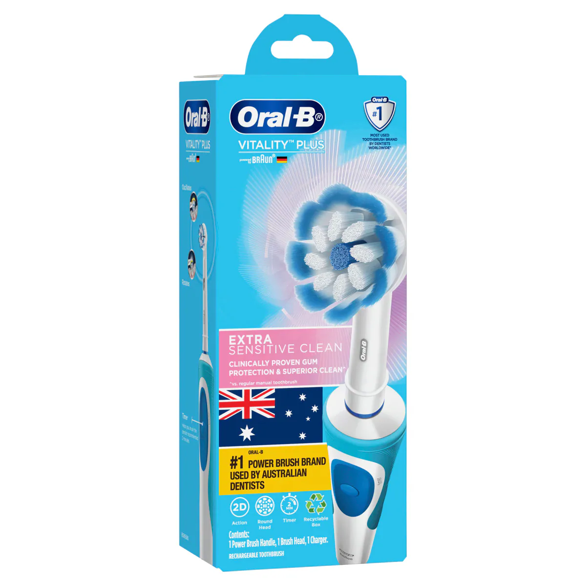 Thumbnail Oral B Vitality Sensitive Clean Electric Toothbrush