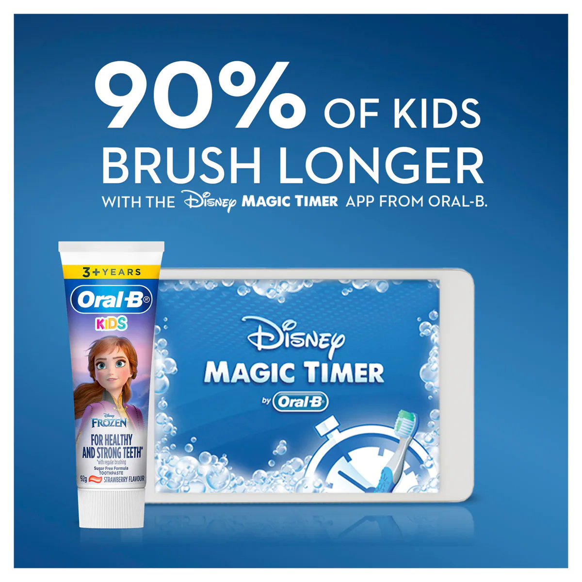 Thumbnail Oral B Kids Toothpaste 3+ Years Frozen 92g