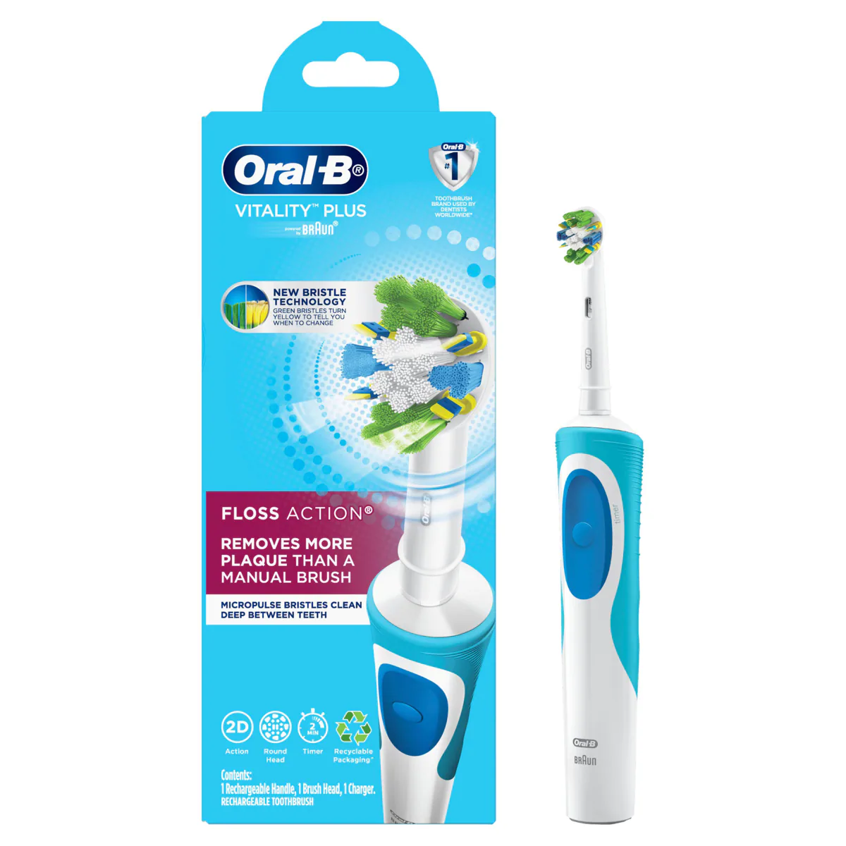Thumbnail Oral B Vitality FlossAction Electric Toothbrush
