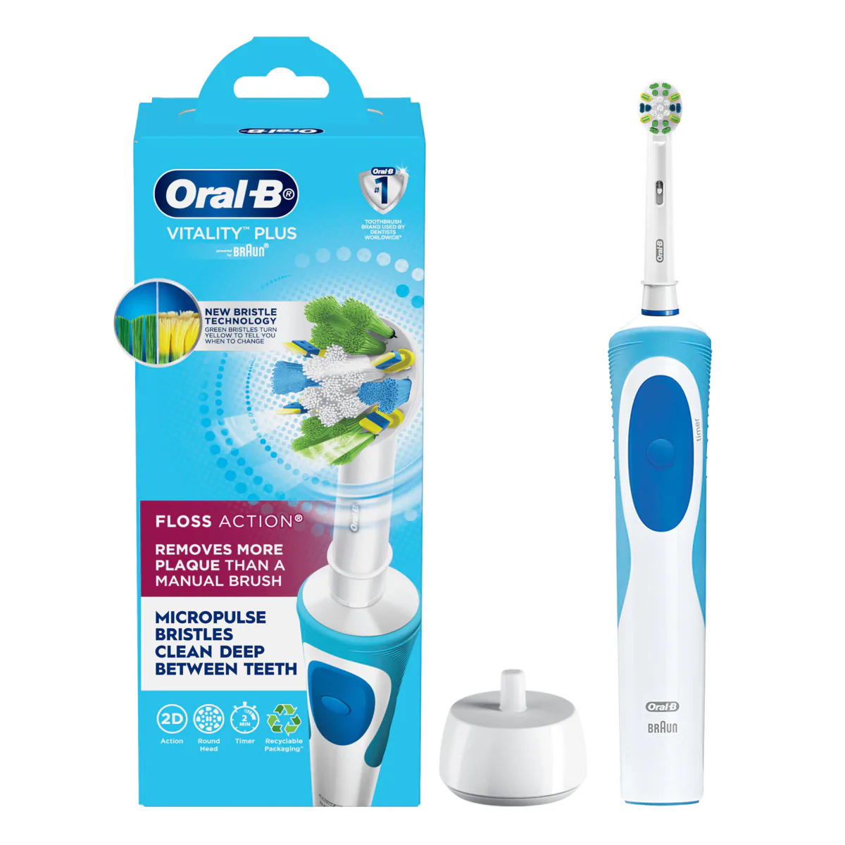 Thumbnail Oral B Vitality FlossAction Electric Toothbrush