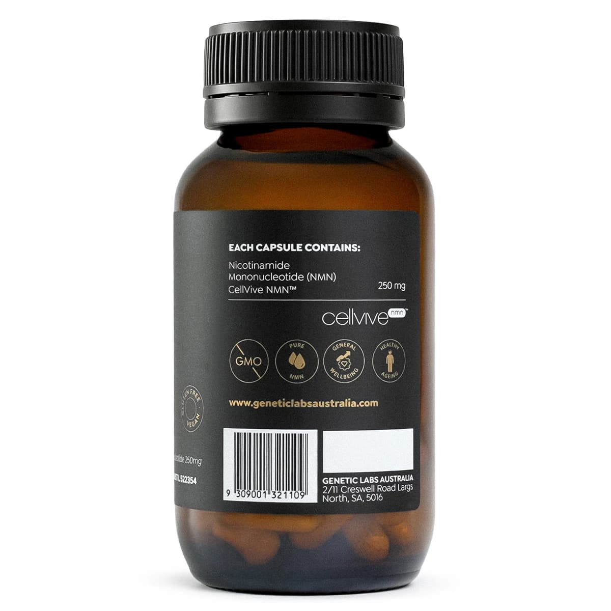 Thumbnail Genetic Labs Australia NMN Pure 60 Capsules