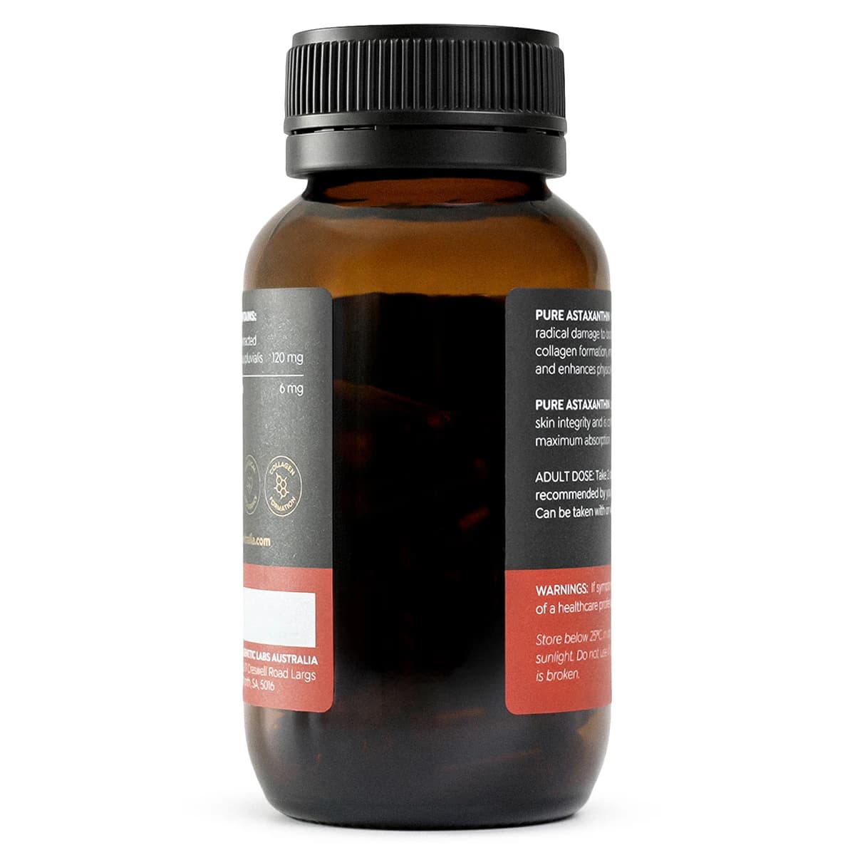 Thumbnail Genetic Labs Australia Pure Astaxanthin with MCT Oil 60 Capsules