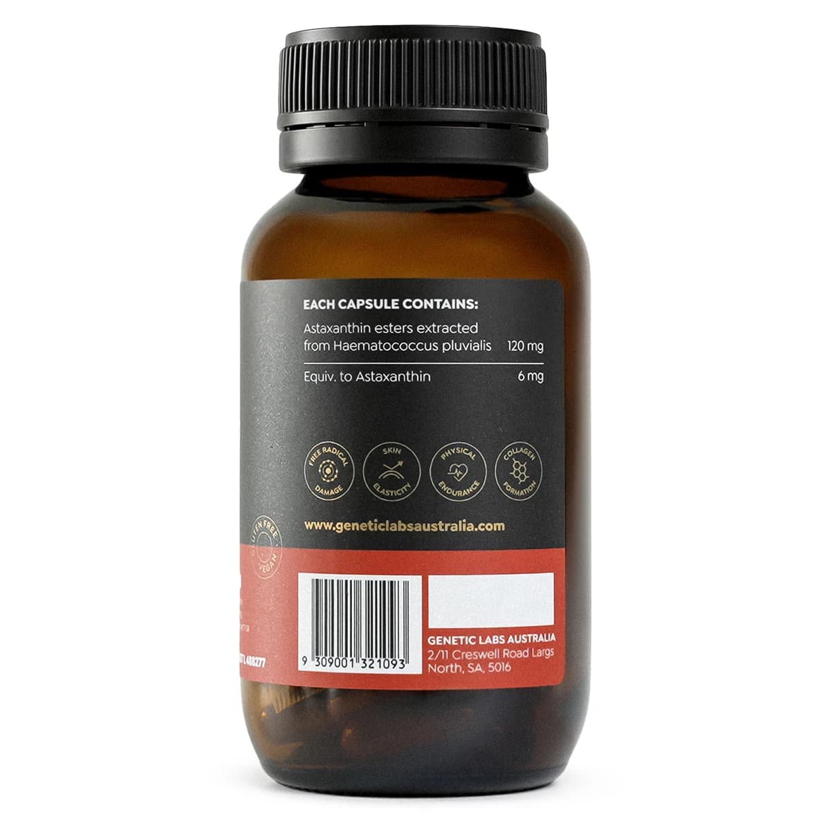 Thumbnail Genetic Labs Australia Pure Astaxanthin with MCT Oil 60 Capsules