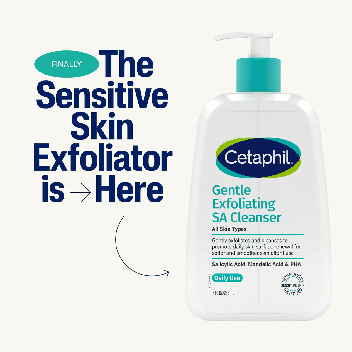 Thumbnail Cetaphil Gentle Exfoliating SA Cleanser 236ml