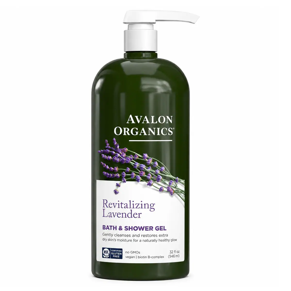 Thumbnail Avalon Organics Revitalizing Lavender Bath & Shower Gel 946ml