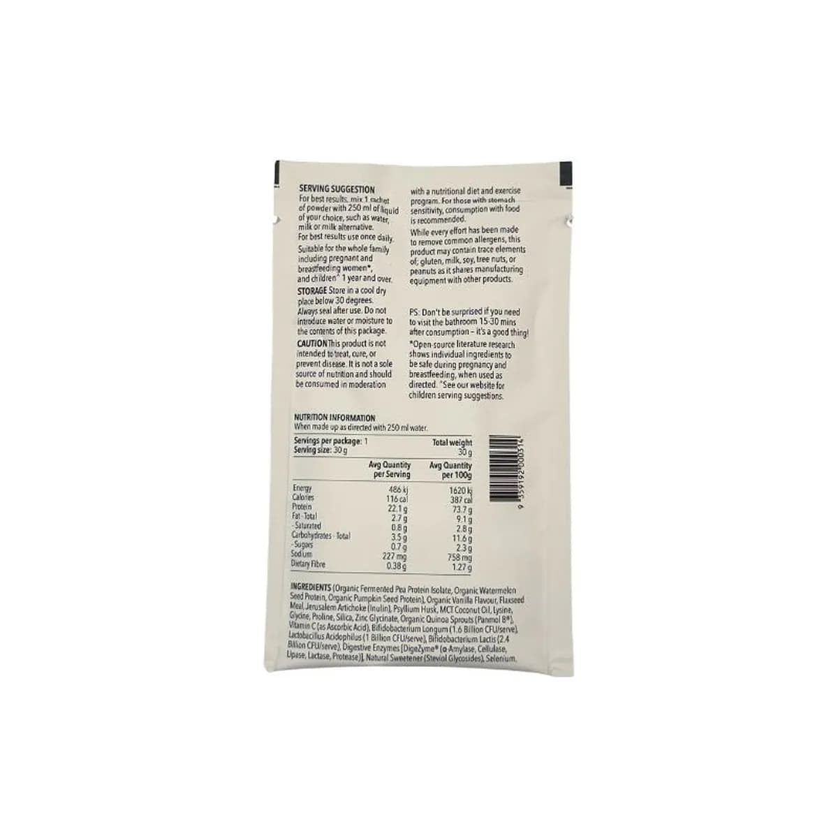 Thumbnail Mister Jones Daily Beauty Protein Variety Box 12 x 30g Sachets
