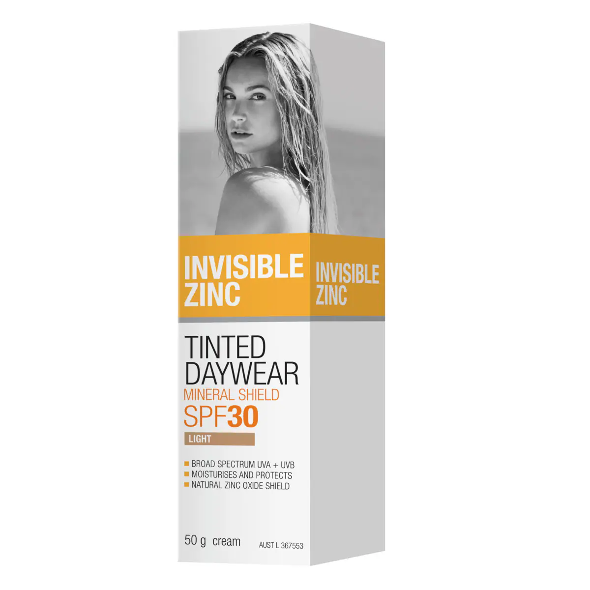 Thumbnail Invisible Zinc Tinted Daywear Mineral Shield Light SPF30+ 50g