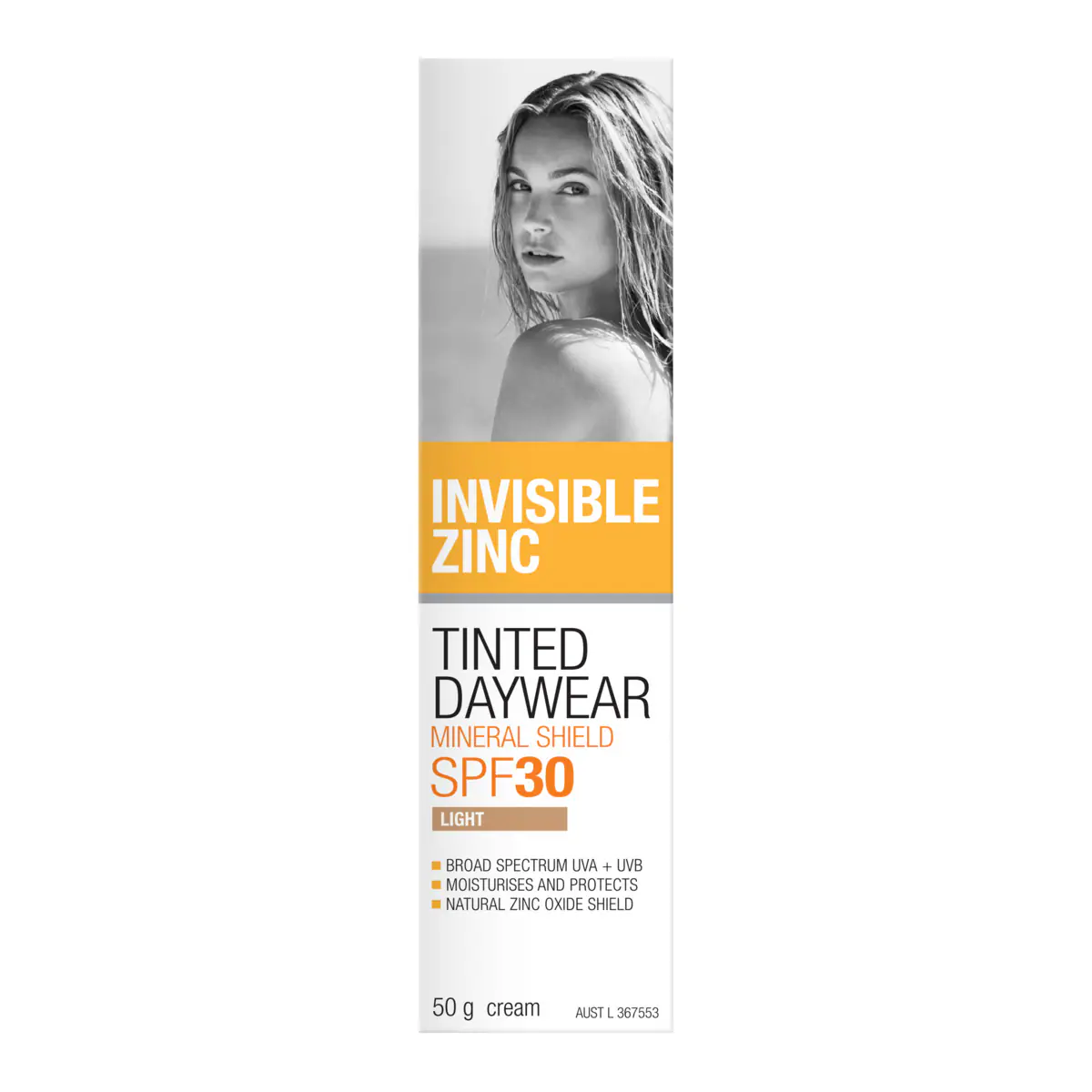 Thumbnail Invisible Zinc Tinted Daywear Mineral Shield Light SPF30+ 50g