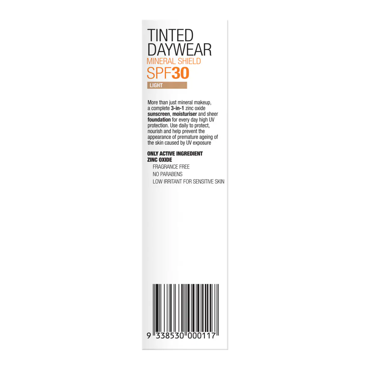 Thumbnail Invisible Zinc Tinted Daywear Mineral Shield Light SPF30+ 50g